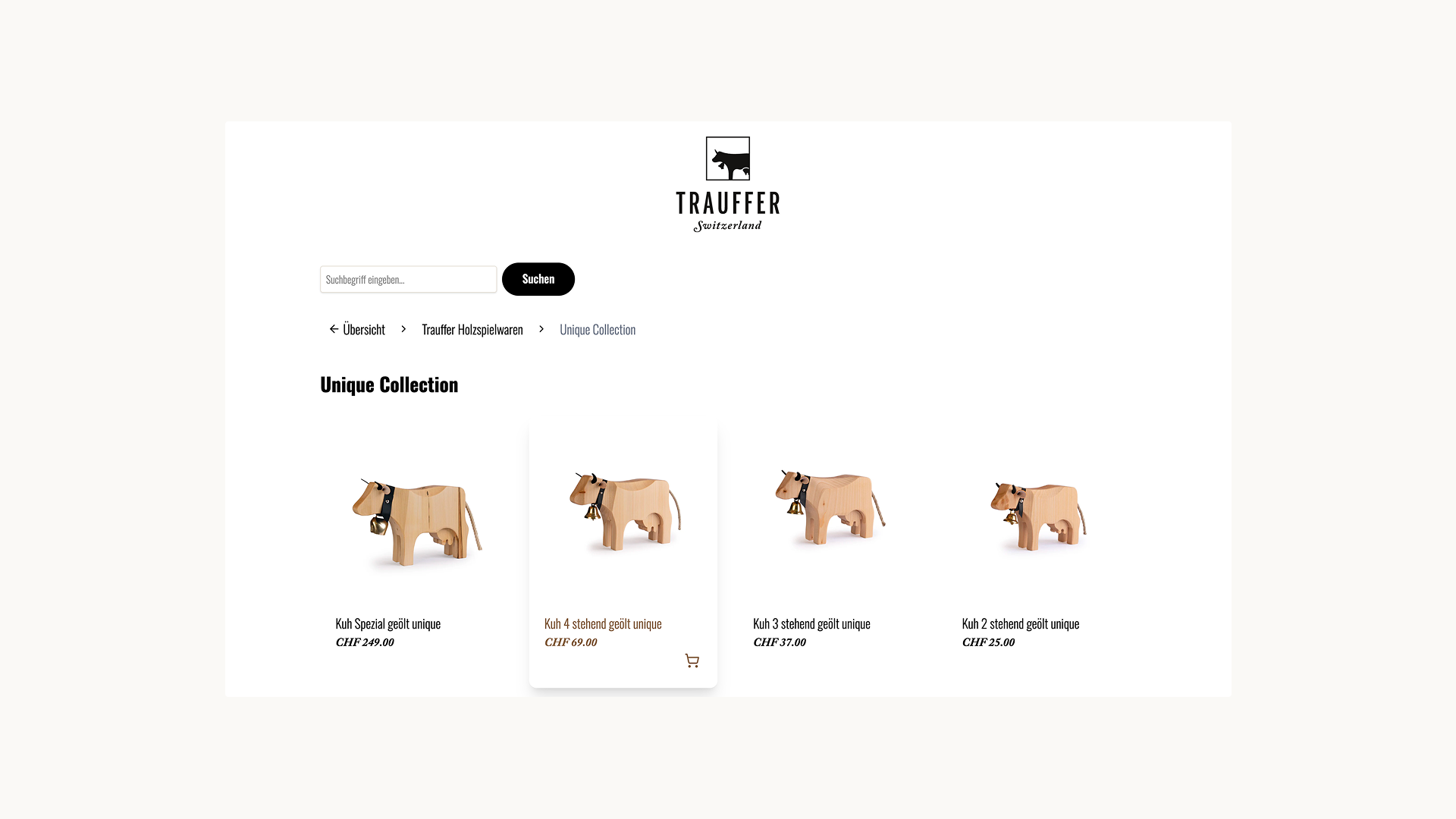 Trauffer (select 4)